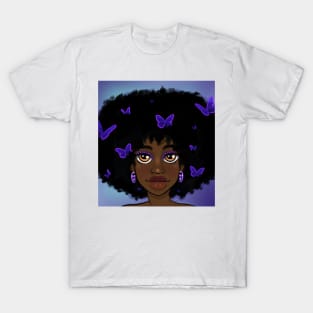 Butter Fly Girl T-Shirt